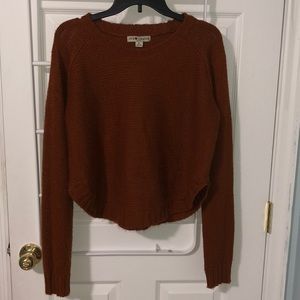 Love Change XL Brown Woven Top